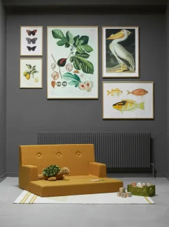 børnesofa - KK Kids Sofa - Gul - mørkegul*By KlipKlap Online