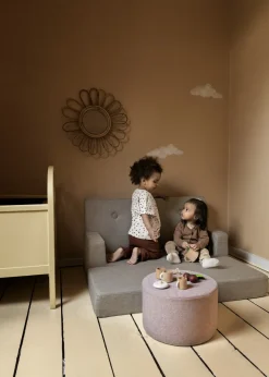 børnesofa - KK Kids Sofa - Sand m. sand knap*By KlipKlap New