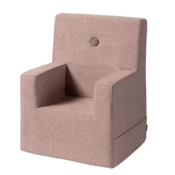 børnestol - KK Kids chair XL - Soft Rosa m. Rosa Knap*By KlipKlap Clearance