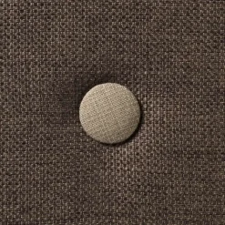 madras - KK 3 fold single - Brun med sandfarvet knap^By KlipKlap Outlet