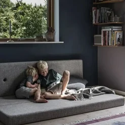 madras - KK 3 fold - Multigrå med grå knapper^By KlipKlap Clearance