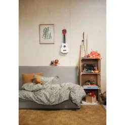 madras - KK 3 fold XL - Beige med sandfarvet knapper^By KlipKlap Sale