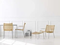 Cane Line - "Straw Round Weave" Fodskammel - Natur^Cane-Line Sale