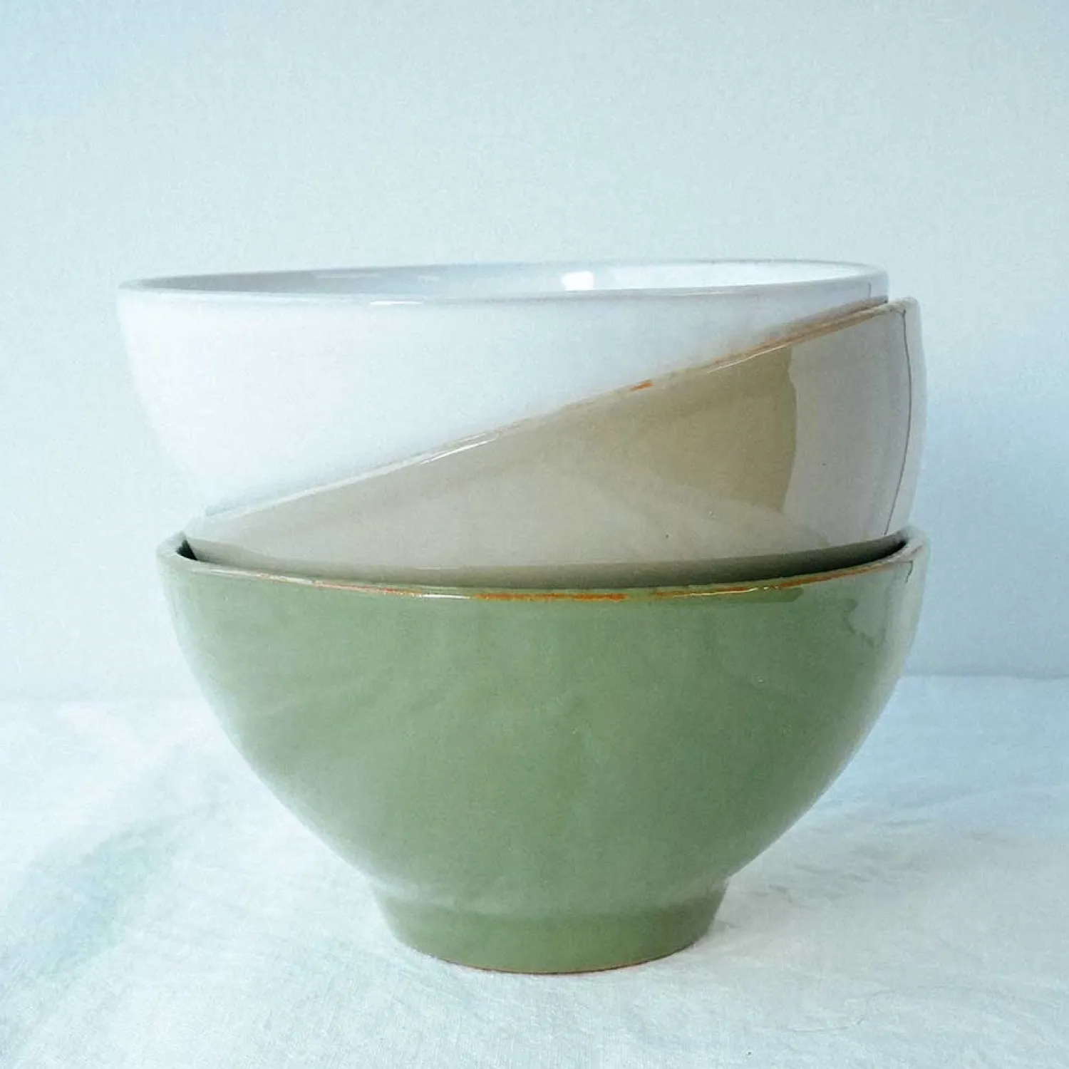 - Skål - Salvie / Grøn - Ø 16 / H 6 cm*CASAgent Best