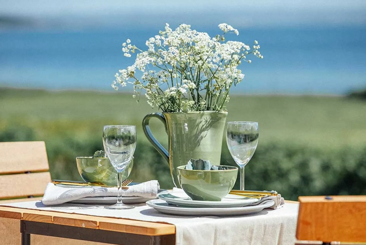 - Skål - Salvie / Grøn - Ø 8 cm*CASAgent Clearance