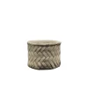 - Corte skjulere med flettede mønster lavet i cement (Ø13,5 cm)^Chic Antique Discount