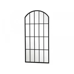 - Factory spejl - sort^Chic Antique Outlet