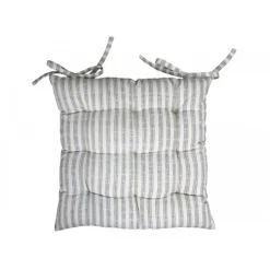 - Nimes Box hynde med striber og bindebånd - hør^Chic Antique Sale