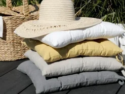 - Nimes Box hynde med bindebånd - hør*Chic Antique Discount