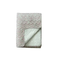 - Plaid - Blomstret Quilt - Verte^Chic Antique Clearance