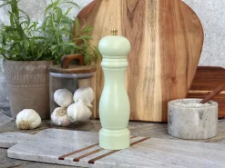 - Salt/Peberkværn - Grøn - 20x5 cm^Chic Antique Discount