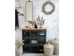 - Spejl med 2 hylder bagpå^Chic Antique Online