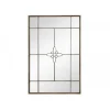 - Spejl med blomst - 120x80 cm*Chic Antique New
