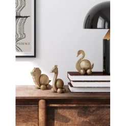 - Træfigur - Spinning Lion - Medium*ChiCura New