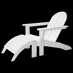 - Adirondack fodskammel i hvid mahogni*Cinas New