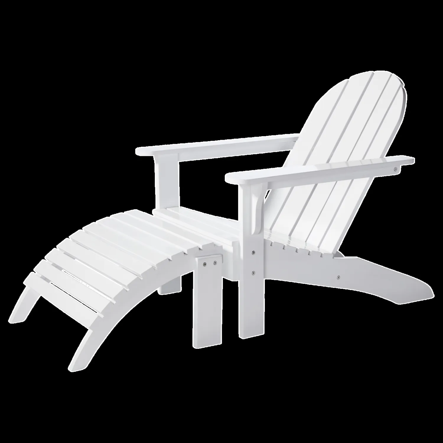 - Adirondack fodskammel i hvid mahogni*Cinas New