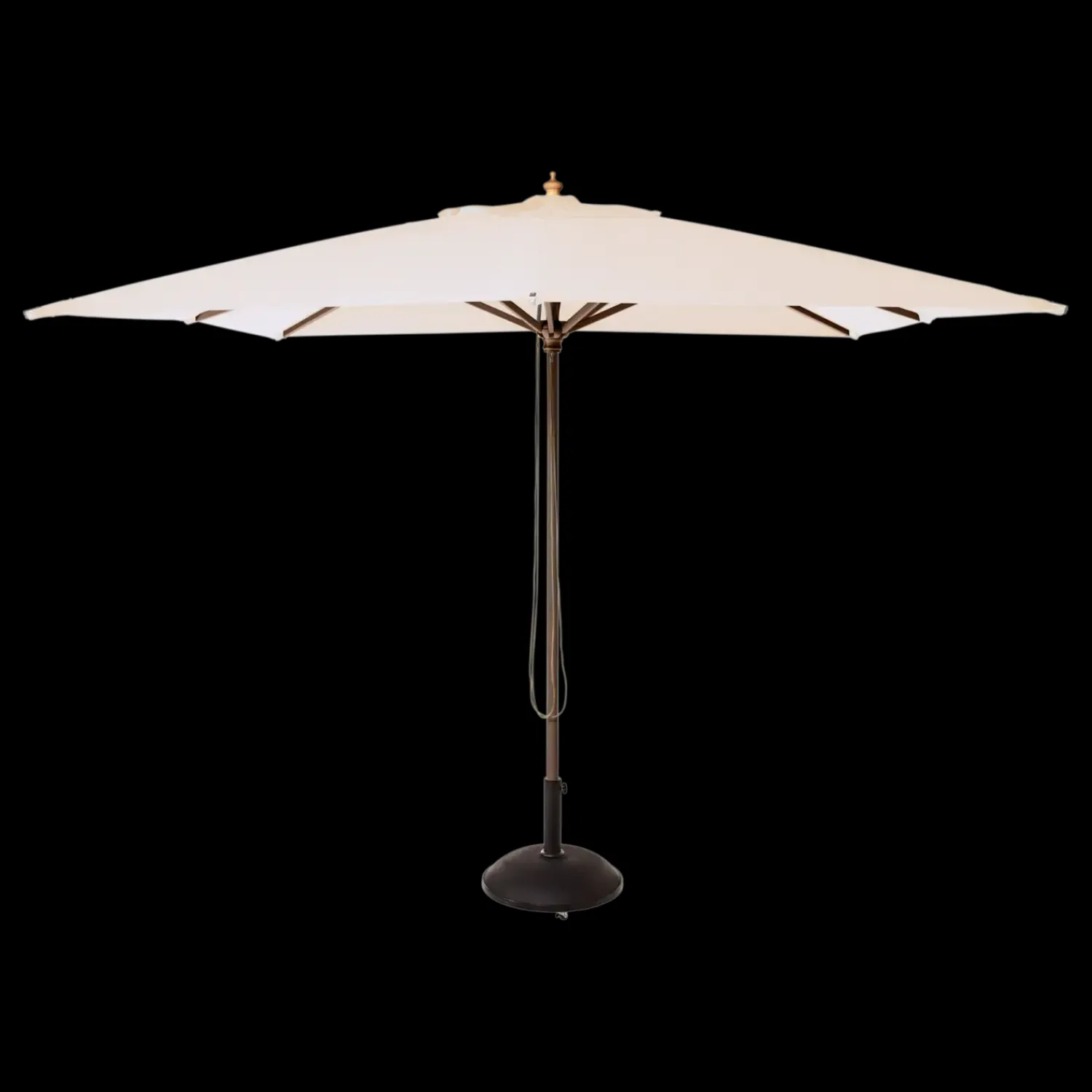 - Alezio Parasol 3x3m off-white olefin dug*Cinas Online