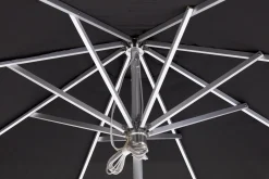 - Antibes parasol ALU Ø3,3m sort^Cinas Sale