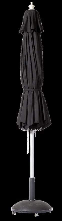 - Antibes parasol ALU Ø3,3m sort^Cinas Sale