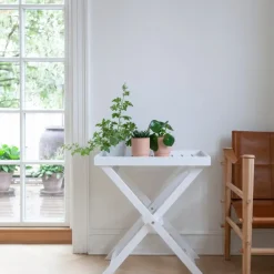 - Bakkebord 60x40cm hvid*Cinas Sale