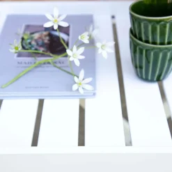 - Bakkebord 60x40cm hvid*Cinas Sale