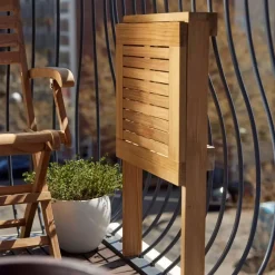 - Balkonbord i teaktræ*Cinas New