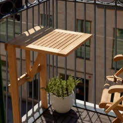 - Balkonbord i teaktræ*Cinas New