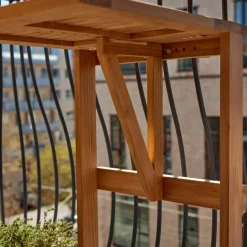 - Balkonbord i teaktræ*Cinas New