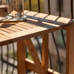 - Balkonbord i teaktræ*Cinas New