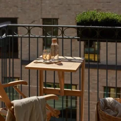 - Balkonbord i teaktræ*Cinas New