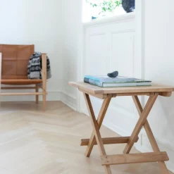 - Classic klapbord 50x50cm teak^Cinas Discount