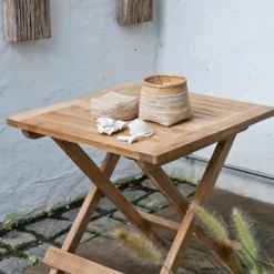 - Classic klapbord 50x50cm teak^Cinas Discount