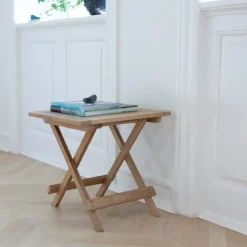 - Classic klapbord 50x50cm teak^Cinas Discount