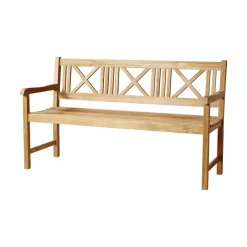 - Havebænk - Rosenborg bænk 150x59cm teak*Cinas Outlet