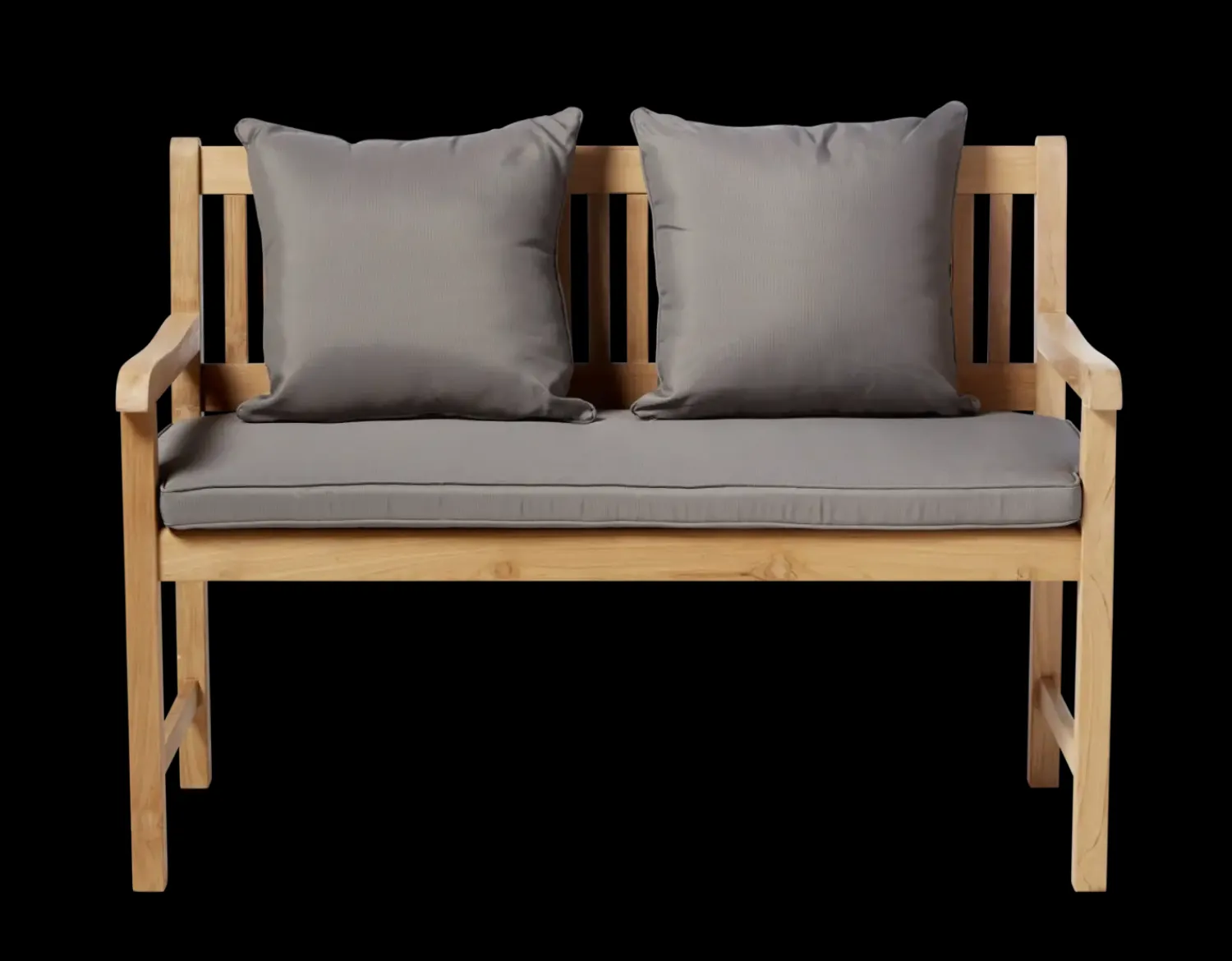 - Havebænk - Rosenborg bænk 120x59cm teak*Cinas