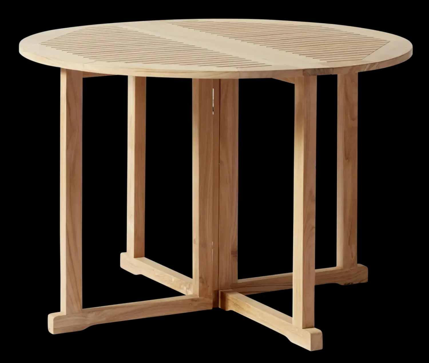 - Havebord - Butterfly bord rundt Ø110cm teak^Cinas Hot