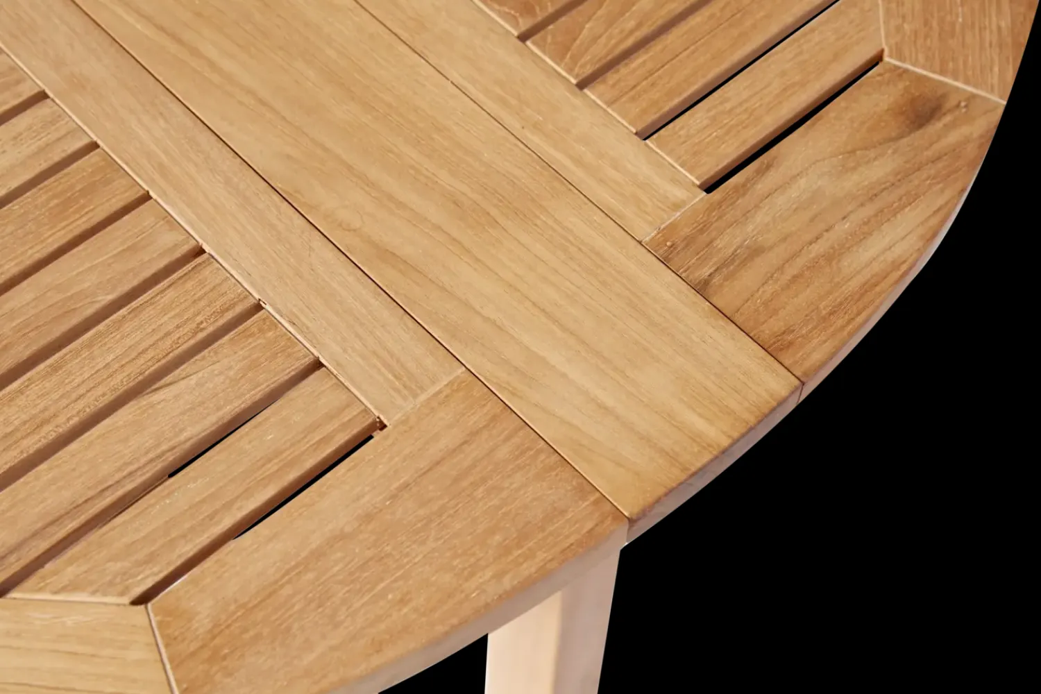 - Havebord - Butterfly bord rundt Ø110cm teak^Cinas Hot