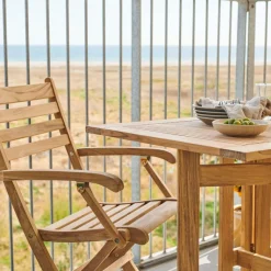 - Havebord - Butterfly klapbord 130x65cm teak*Cinas