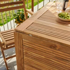 - Havebord - Butterfly klapbord 130x65cm teak*Cinas