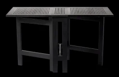 - Havebord - Butterfly klapbord 130x65cm mat sort^Cinas Discount