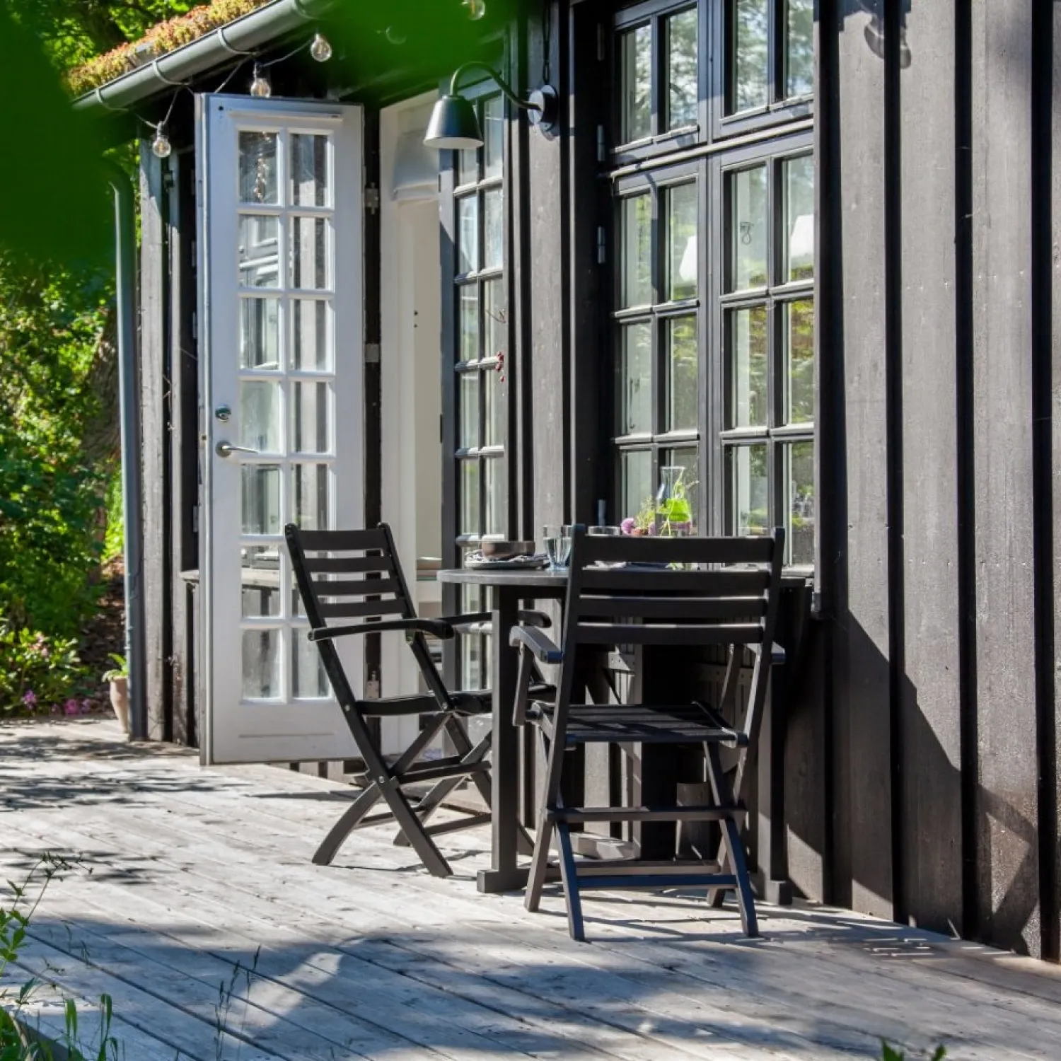 - Havebord - Butterfly rundt bord Ø110cm mat sort*Cinas Sale