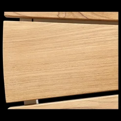 - Havebord - Ellen bord Ø150cm hvid/teak*Cinas Best