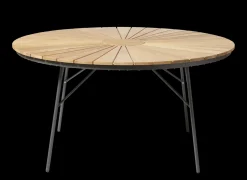 - Havebord - Ellen bord Ø150cm antracit/teak*Cinas Clearance