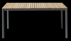 - Havebord - Mood Classic bord 167,5x100cm antracit/teak*Cinas Outlet