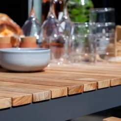 - Havebord - Mood Extreme bord 167,5x100cm antracit/teak*Cinas New