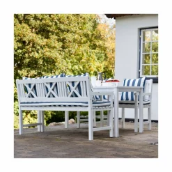 - Havebord - Rosenborg bord 165x80cm hvid mahogni*Cinas Outlet