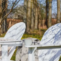 - Havestol - Adirondack stol i hvid mahogni^Cinas New