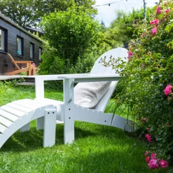 - Havestol - Adirondack stol i hvid mahogni^Cinas New