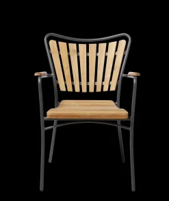 - Havestol - Ellen stol antracit/teak*Cinas Discount