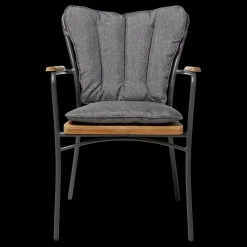 - Havestol - Ellen stol antracit/teak*Cinas Discount